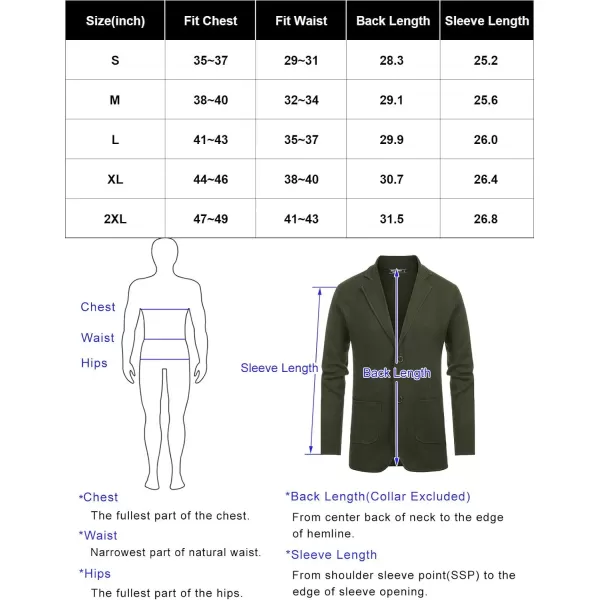PJ PAUL JONES Men's Cardigan Sweater Shawl Collar Button Down Knit Blazer Jacket Knitwear