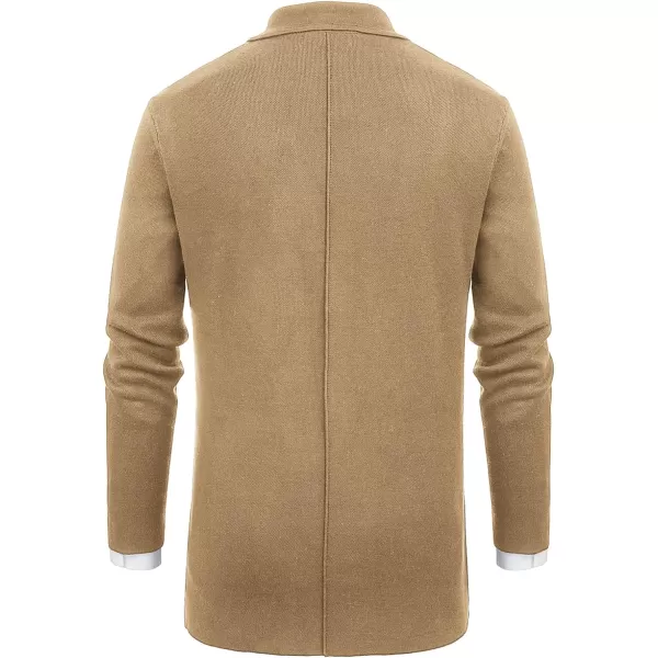 PJ PAUL JONES Men's Cardigan Sweater Shawl Collar Button Down Knit Blazer Jacket Knitwear