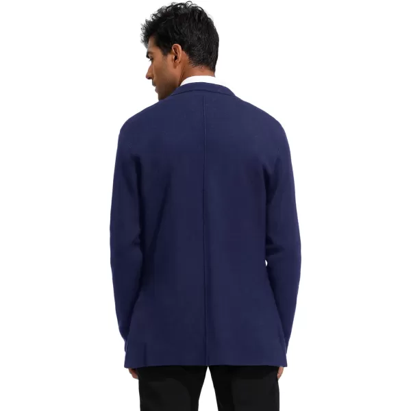 PJ PAUL JONES Men's Cardigan Sweater Shawl Collar Button Down Knit Blazer Jacket Knitwear