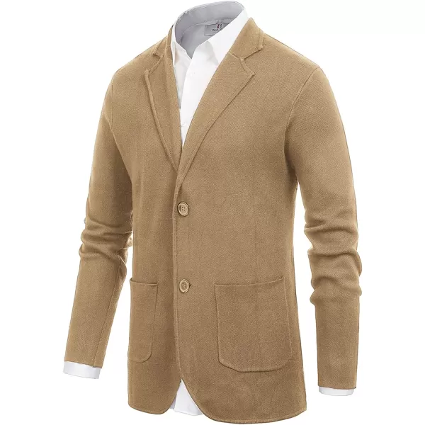 PJ PAUL JONES Men's Cardigan Sweater Shawl Collar Button Down Knit Blazer Jacket Knitwear