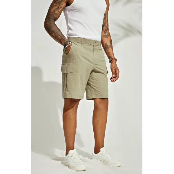 PJ PAUL JONES Men's Cargo Shorts Casual Outdoor Shorts Lightweight Work Shorts with Pockets