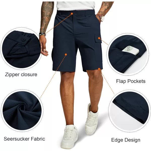 PJ PAUL JONES Men's Cargo Shorts Casual Outdoor Shorts Lightweight Work Shorts with Pockets