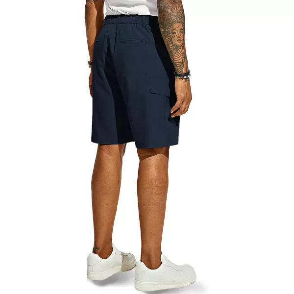 PJ PAUL JONES Men's Cargo Shorts Casual Outdoor Shorts Lightweight Work Shorts with Pockets