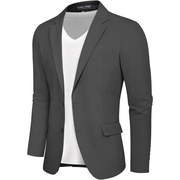 PJ PAUL JONES Men's Casual Blazer Jackets Lightweight Stretch Sports Coats Anti-Stain Blazer