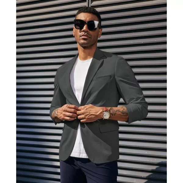 PJ PAUL JONES Men's Casual Blazer Jackets Lightweight Stretch Sports Coats Anti-Stain Blazer