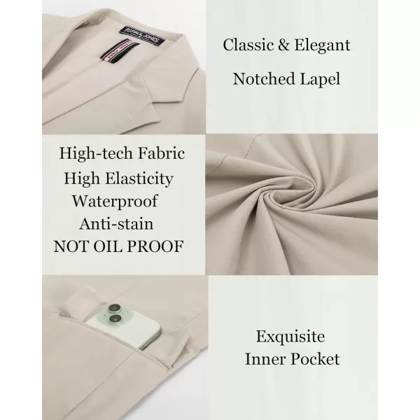 PJ PAUL JONES Men's Casual Blazer Jackets Lightweight Stretch Sports Coats Anti-Stain Blazer
