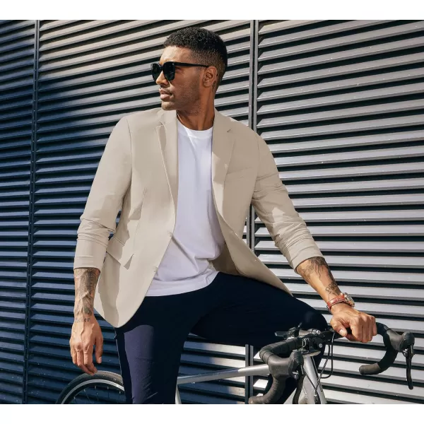 PJ PAUL JONES Men's Casual Blazer Jackets Lightweight Stretch Sports Coats Anti-Stain Blazer