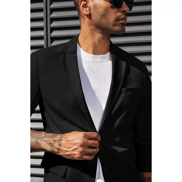 PJ PAUL JONES Men's Casual Blazer Jackets Lightweight Stretch Sports Coats Anti-Stain Blazer