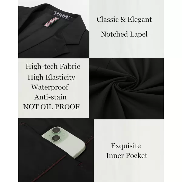 PJ PAUL JONES Men's Casual Blazer Jackets Lightweight Stretch Sports Coats Anti-Stain Blazer