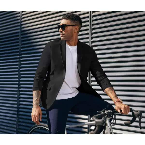 PJ PAUL JONES Men's Casual Blazer Jackets Lightweight Stretch Sports Coats Anti-Stain Blazer