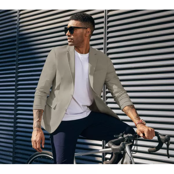 PJ PAUL JONES Men's Casual Blazer Jackets Lightweight Stretch Sports Coats Anti-Stain Blazer