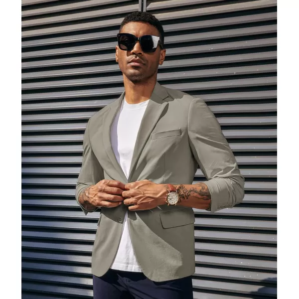 PJ PAUL JONES Men's Casual Blazer Jackets Lightweight Stretch Sports Coats Anti-Stain Blazer