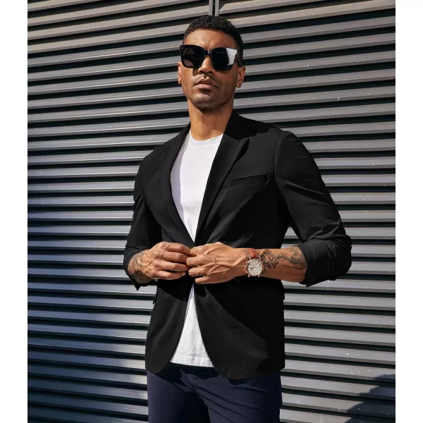 PJ PAUL JONES Men's Casual Blazer Jackets Lightweight Stretch Sports Coats Anti-Stain Blazer