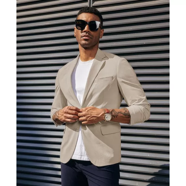 PJ PAUL JONES Men's Casual Blazer Jackets Lightweight Stretch Sports Coats Anti-Stain Blazer