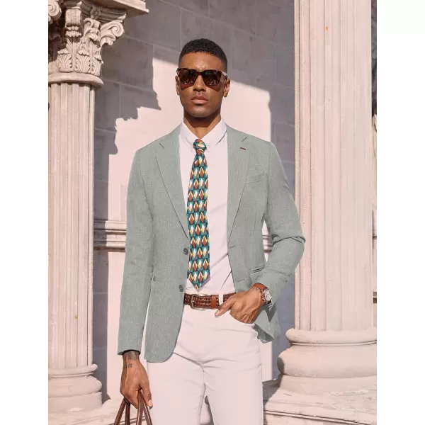 PJ PAUL JONES Men's Casual Blazer Lightweight Suit Jackets Regular Fit Two Button Summer Travel Sport Coats