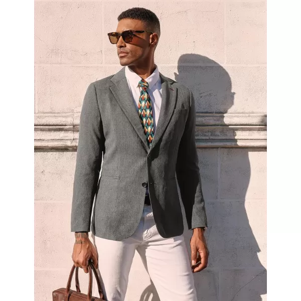 PJ PAUL JONES Men's Casual Blazer Lightweight Suit Jackets Regular Fit Two Button Summer Travel Sport Coats