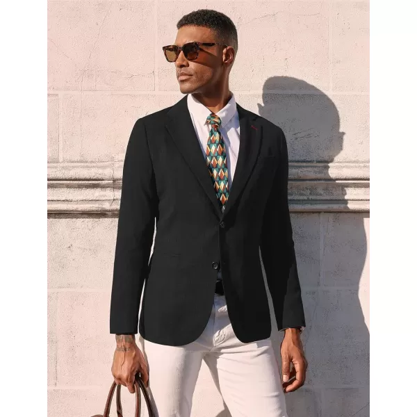 PJ PAUL JONES Men's Casual Blazer Lightweight Suit Jackets Regular Fit Two Button Summer Travel Sport Coats