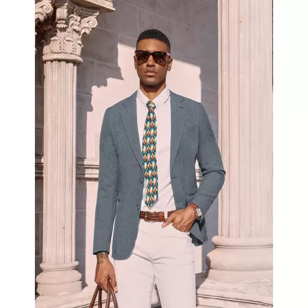 PJ PAUL JONES Men's Casual Blazer Lightweight Suit Jackets Regular Fit Two Button Summer Travel Sport Coats