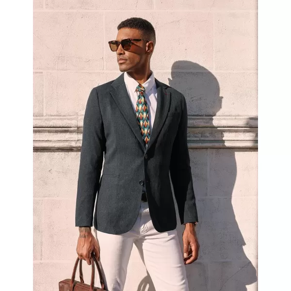 PJ PAUL JONES Men's Casual Blazer Lightweight Suit Jackets Regular Fit Two Button Summer Travel Sport Coats
