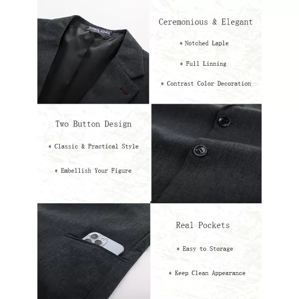PJ PAUL JONES Men's Casual Blazer Lightweight Suit Jackets Regular Fit Two Button Summer Travel Sport Coats