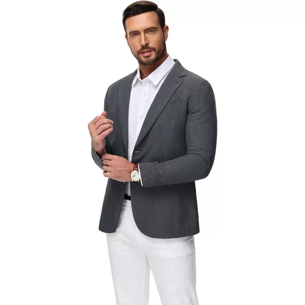 PJ PAUL JONES Men's Casual Blazer Lightweight Suit Jackets Regular Fit Two Button Summer Travel Sport Coats