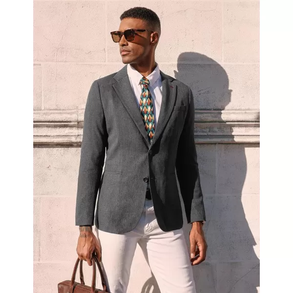 PJ PAUL JONES Men's Casual Blazer Lightweight Suit Jackets Regular Fit Two Button Summer Travel Sport Coats