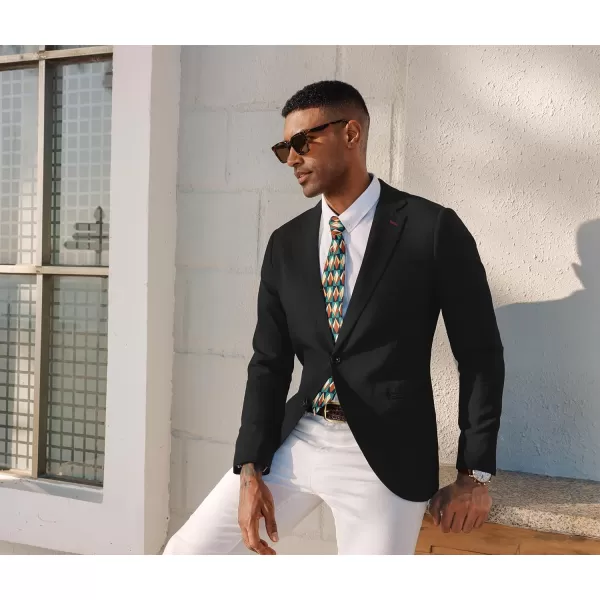 PJ PAUL JONES Men's Casual Blazer Lightweight Suit Jackets Regular Fit Two Button Summer Travel Sport Coats
