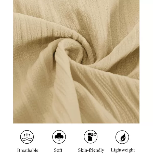 PJ PAUL JONES Men's Casual Button Down Shirts Short Sleeve Summer Shirts Wrinkle-Free Shirts Textured Beach Shirts