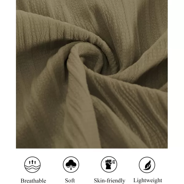 PJ PAUL JONES Men's Casual Button Down Shirts Short Sleeve Summer Shirts Wrinkle-Free Shirts Textured Beach Shirts