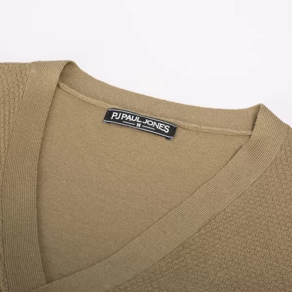PJ PAUL JONES Men's Casual Cardigan Sweaters Long Sleeve V-Neck Cardigans Button-up Knitted Sweater