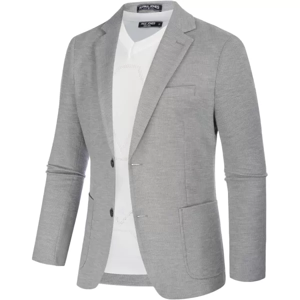 PJ PAUL JONES Men's Casual Knit Blazer Suit Jackets Two Button Lightweight Unlined Sport Coat
