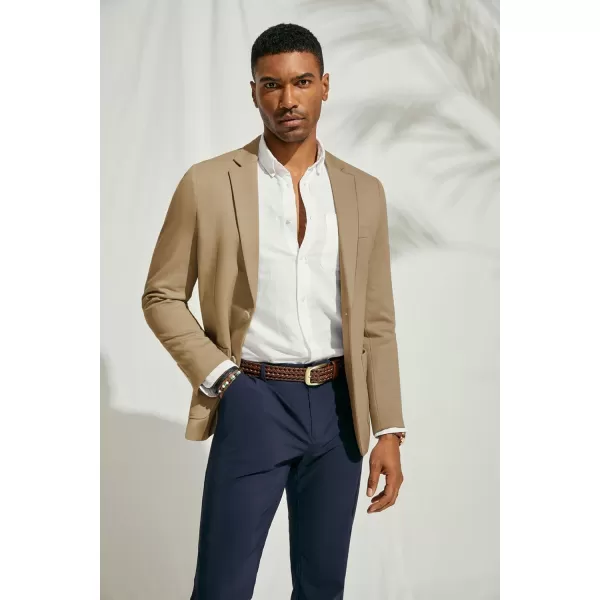 PJ PAUL JONES Men's Casual Knit Blazer Suit Jackets Two Button Lightweight Unlined Sport Coat