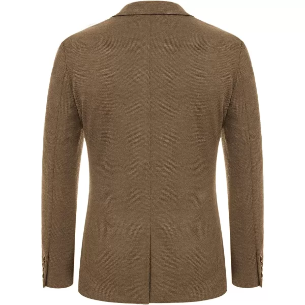 PJ PAUL JONES Men's Casual Knit Blazer Suit Jackets Two Button Lightweight Unlined Sport Coat