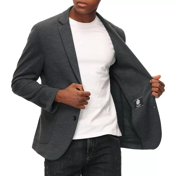 PJ PAUL JONES Men's Casual Knit Blazer Suit Jackets Two Button Lightweight Unlined Sport Coat