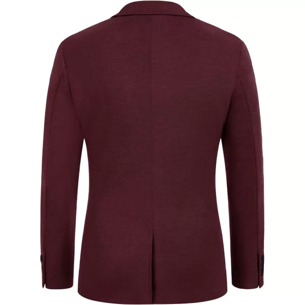 PJ PAUL JONES Men's Casual Knit Blazer Suit Jackets Two Button Lightweight Unlined Sport Coat