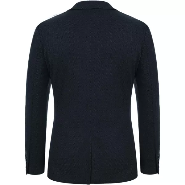 PJ PAUL JONES Men's Casual Knit Blazer Suit Jackets Two Button Lightweight Unlined Sport Coat