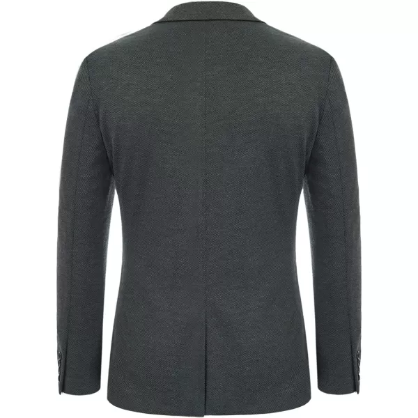 PJ PAUL JONES Men's Casual Knit Blazer Suit Jackets Two Button Lightweight Unlined Sport Coat