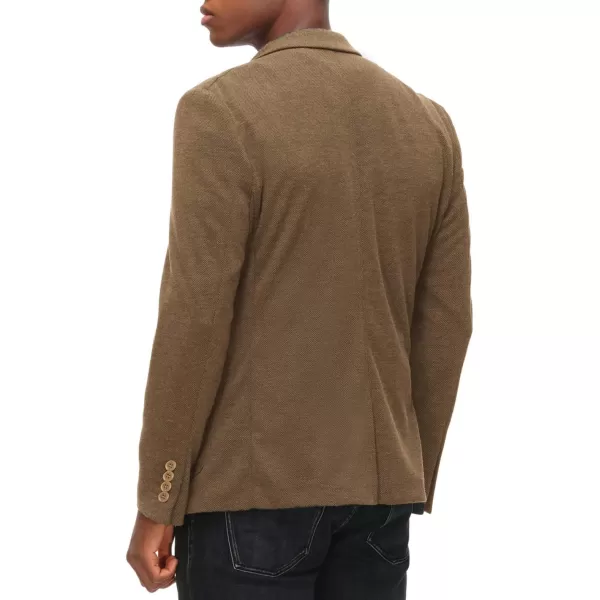 PJ PAUL JONES Men's Casual Knit Blazer Suit Jackets Two Button Lightweight Unlined Sport Coat