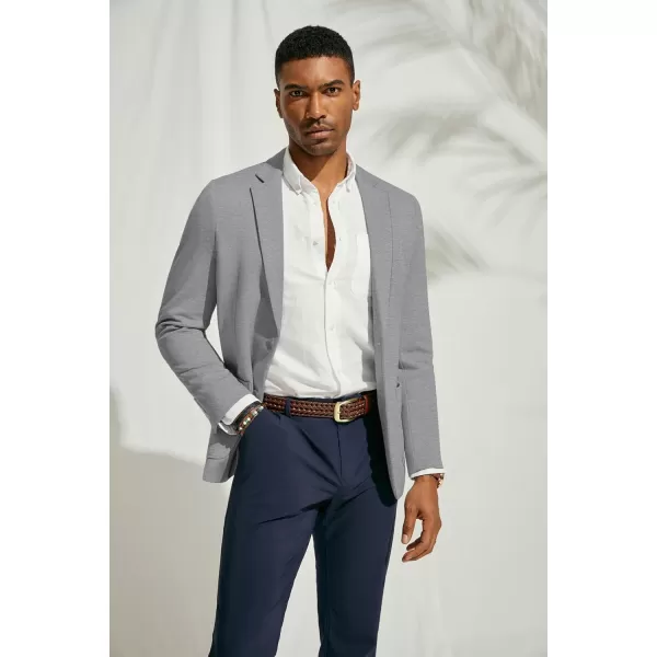 PJ PAUL JONES Men's Casual Knit Blazer Suit Jackets Two Button Lightweight Unlined Sport Coat