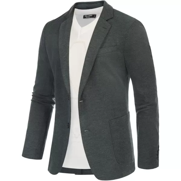 PJ PAUL JONES Men's Casual Knit Blazer Suit Jackets Two Button Lightweight Unlined Sport Coat