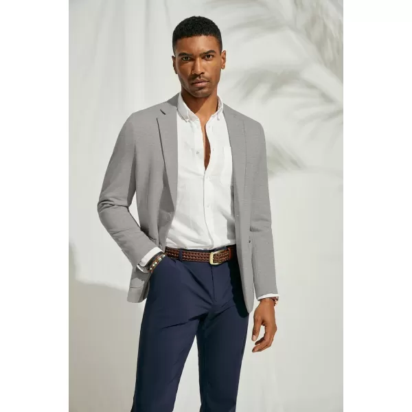 PJ PAUL JONES Men's Casual Knit Blazer Suit Jackets Two Button Lightweight Unlined Sport Coat