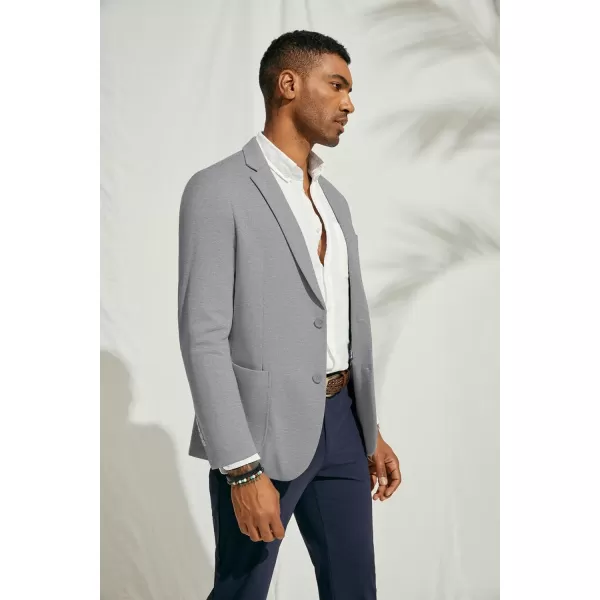PJ PAUL JONES Men's Casual Knit Blazer Suit Jackets Two Button Lightweight Unlined Sport Coat