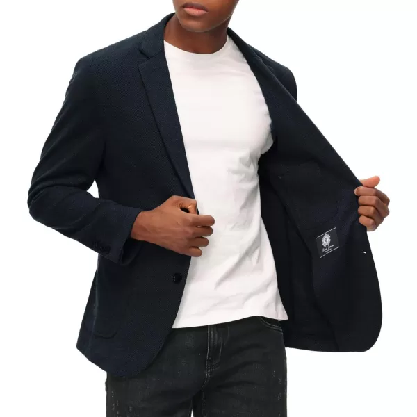 PJ PAUL JONES Men's Casual Knit Blazer Suit Jackets Two Button Lightweight Unlined Sport Coat