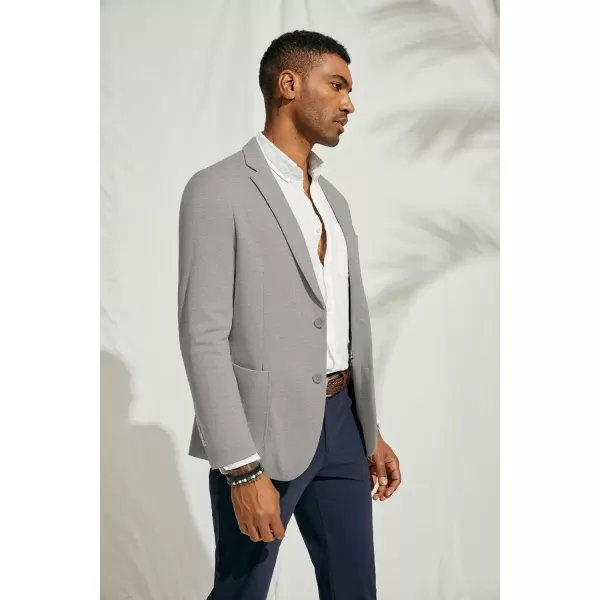 PJ PAUL JONES Men's Casual Knit Blazer Suit Jackets Two Button Lightweight Unlined Sport Coat
