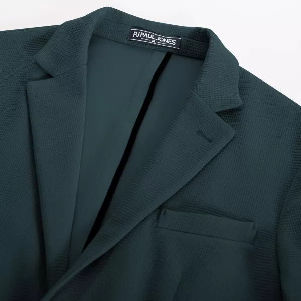 PJ PAUL JONES Mens Casual Knit Blazers Two Buttons Lightweight Business Machine Wash Sport Coat