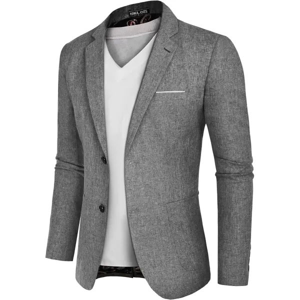 PJ PAUL JONES Mens Casual Sport Coat Blazer Two Buttons Lightweight Business Jackets