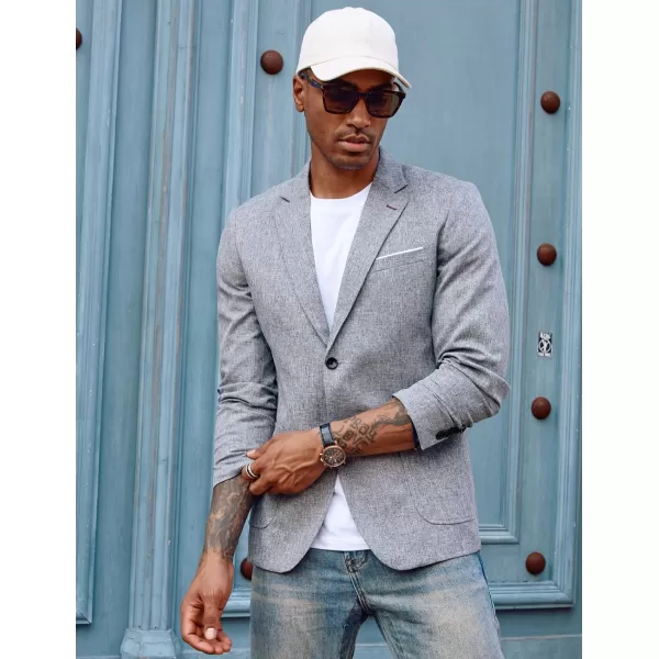 PJ PAUL JONES Mens Casual Sport Coat Blazer Two Buttons Lightweight Business Jackets