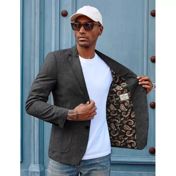 PJ PAUL JONES Mens Casual Sport Coat Blazer Two Buttons Lightweight Business Jackets