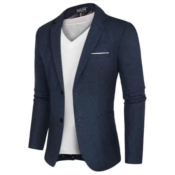 PJ PAUL JONES Mens Casual Sport Coat Blazer Two Buttons Lightweight Business Jackets