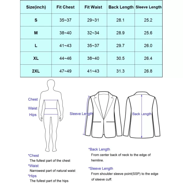 PJ PAUL JONES Mens Corduroy Blazer Jackets Slim Fit Two Button Casual Sports Coat